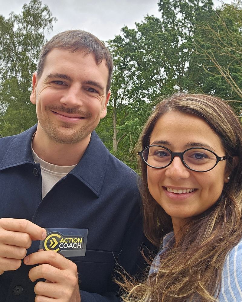 David Fonteyn and Elisa Pulvirenti of ActionCOACH Dijlevallei