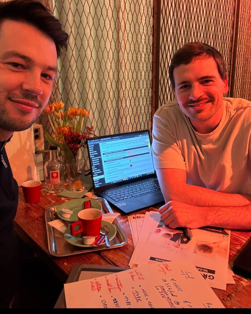 David Fonteyn during a 1-on-1 coaching session with a business owner