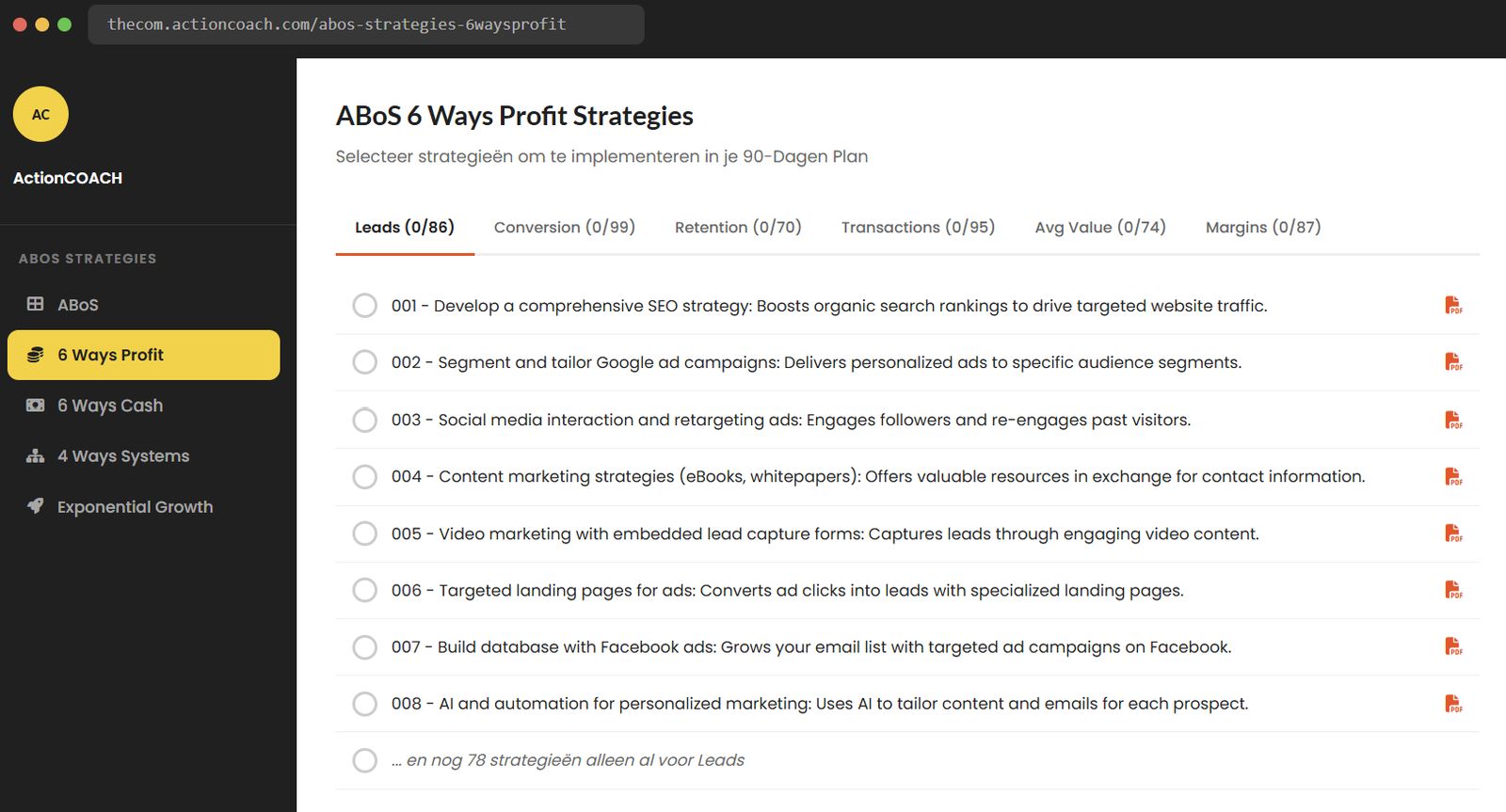 6 Ways Profit-strategieën om te kiezen voor je 90-dagenplan
